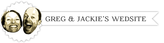 Greg & Jackie's Wedsite